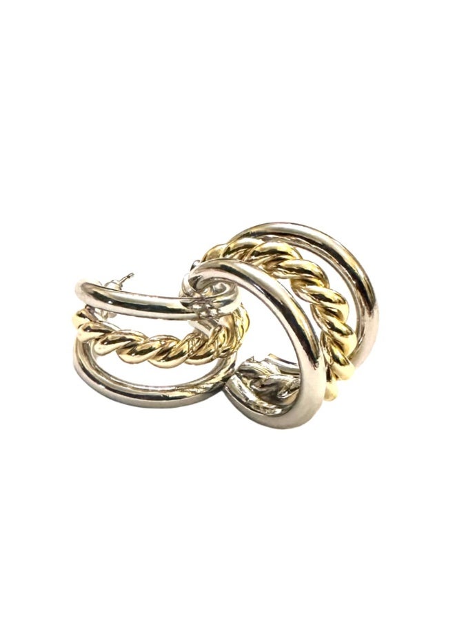 Trio Earrings Eternity Knot - Image 3