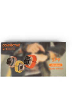 ConnectME SP9 Ultra Max Smartwatch (3 Month Warranty from MediaTech), 2.1 Inch Infinite Display ,49mm Amoled Display screen with 3 watch Straps,Bluetooth 5.3 ,180mAH, HryFine APP, IP67 Water Proof Level, 7 Days Battery Life, Pro-level Sports Modes, Blood oxygen & Pressure test ,Heart Rate Monitor, Sleep Monitoring  - Image 5