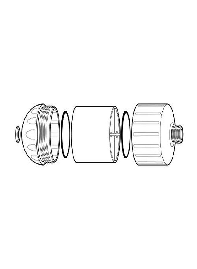 سبرايت دش Sprite Showers عالي الأداء مع رأس دش بثلاثة إعدادات، أبيض (HO2-SH3-WH) - Image 5
