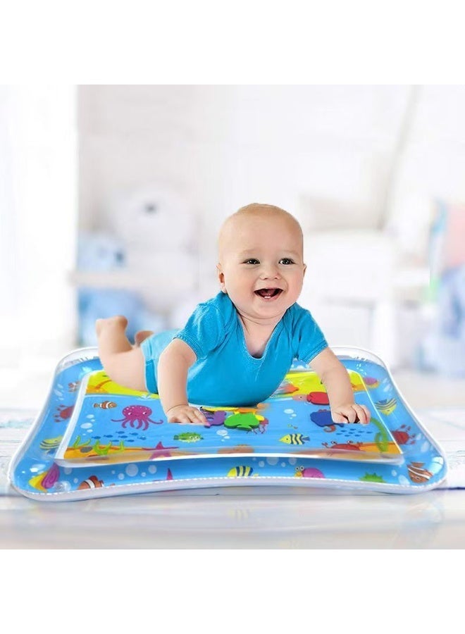Ruinengda Infant Water Play Mat Safe And Harmless Inflatable Activity Center Spray Water Pad Promoting Baby Motor And Sensory Development - Image 2