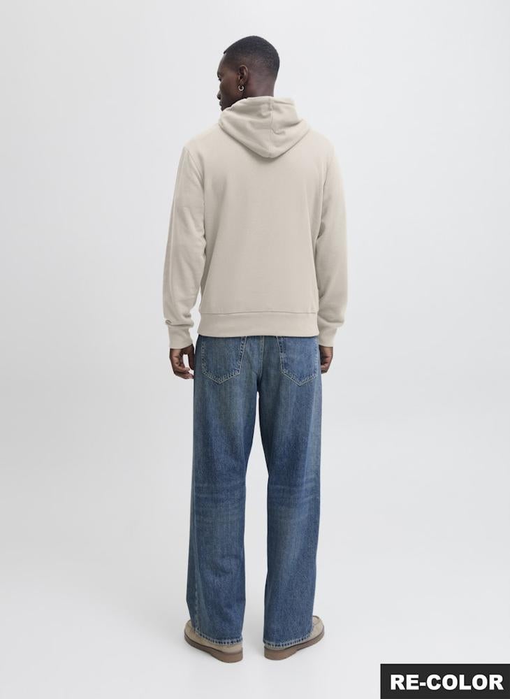 JACK & JONES Text Print Pullover Hoodie - Image 2