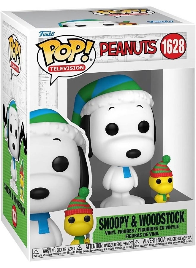 Funko - Funko POP! Television Peanuts Snoopy & Woodstock Vinyl Figures (Pack of 2) - Image 1