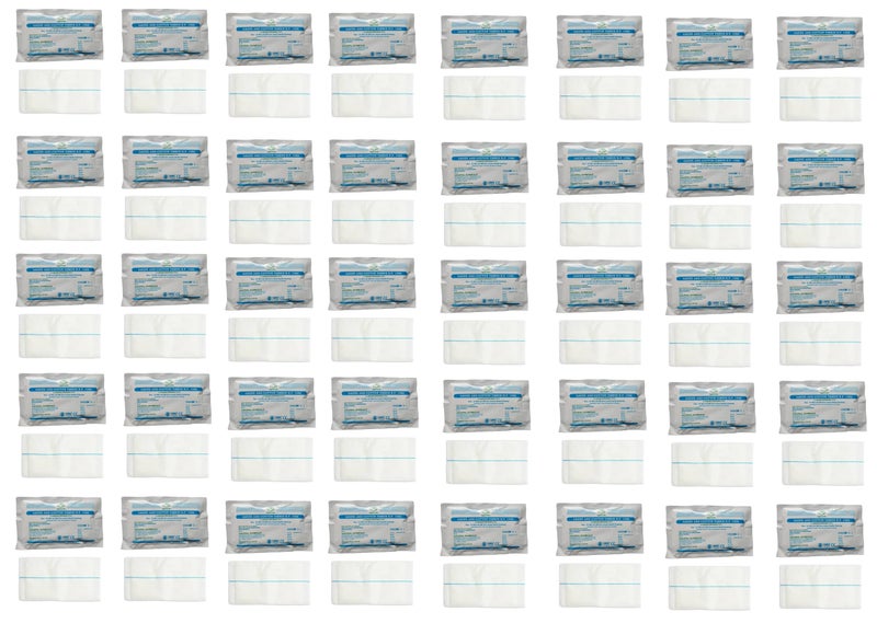 Agarwals Premium Sterile Combine Dressing Surgical Pad 10CM x 20CM (Pack of 40) - Image 1