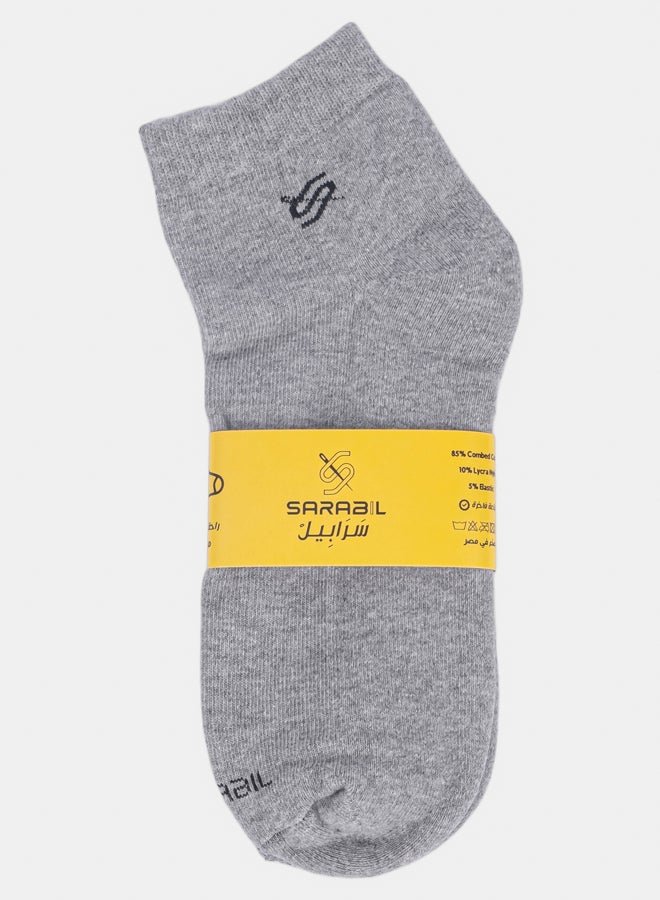 Sarabil Half A Towel Socks Gray - Image 1