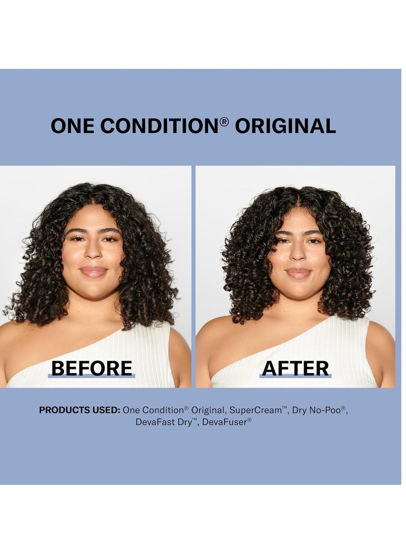 DevaCurl DevaCurl One Condition Original Rich Cream Conditioner | Control and Reduces Frizz | Fights Tangles | Leaves Curls Nourished  - Image 3