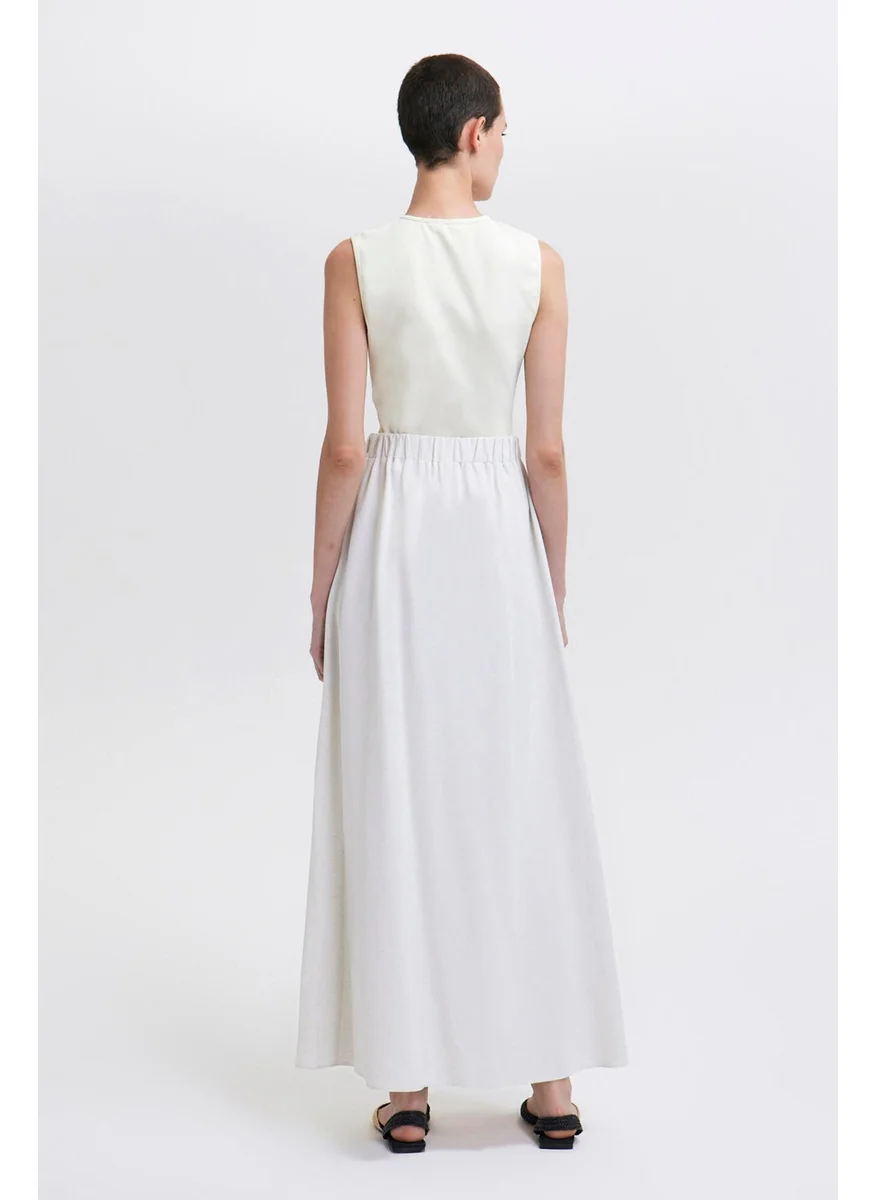 Touche Zero Sleeve Ribbed Body