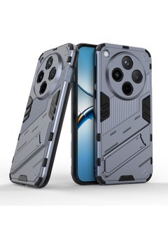 Cover for Oppo Find X8 PRO 5G, [High Anti-Drop] Frame Bumper Soft Silicone Ultra Thin Case, with Hidden Kickstand Foldable Stand