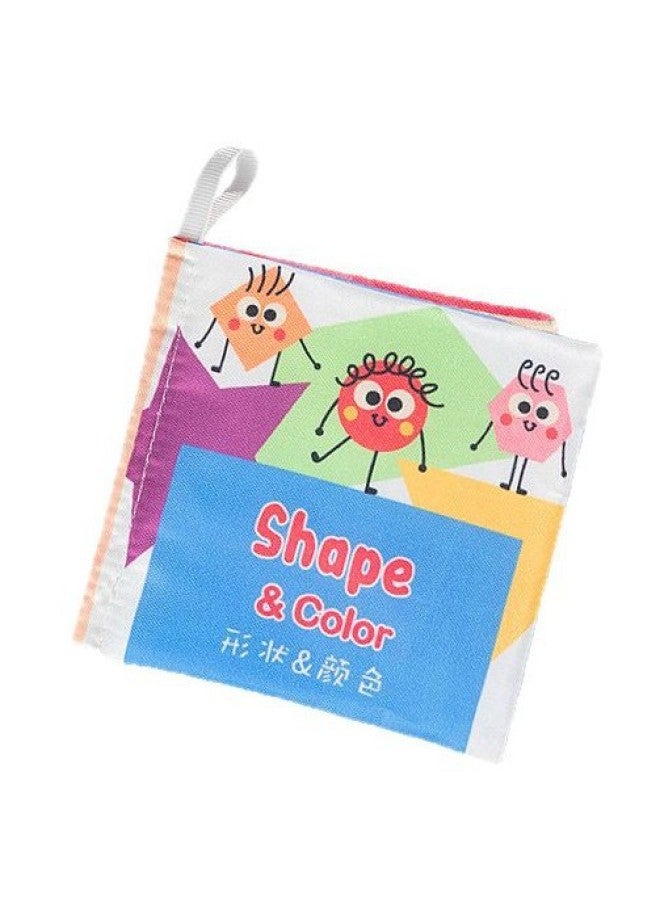HBB00354 ANB-04 [shape]]-Colour:[opp Bag] Short Cloth Book - Shape (chinese And English Version, 4 Pages, 8 Sides, With Sound Paper + Bb Device) 20g  - Image 2