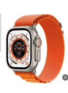 The All New DX 8 ULTRA  Smart Watch Series 8 With A Full Screen Wireless Charging Size Of 49 mm - Orange