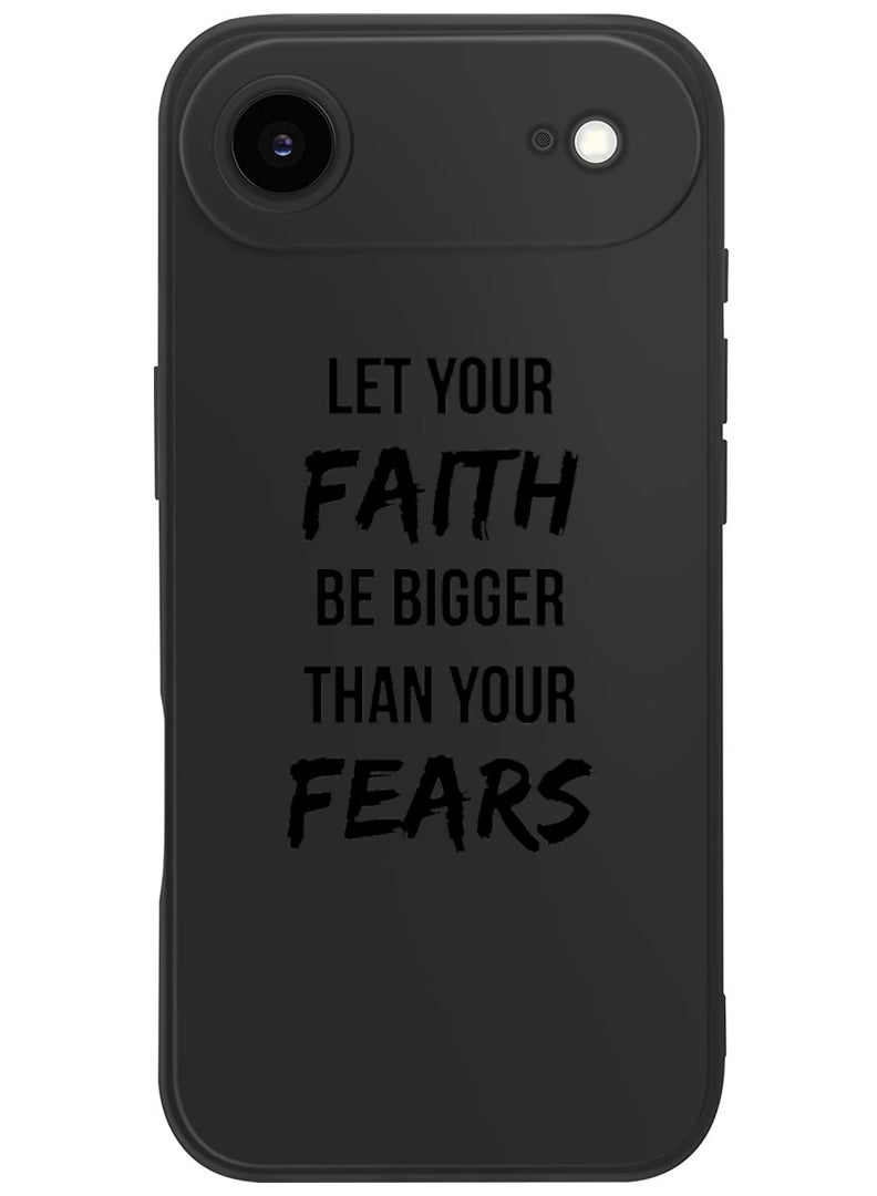 Theodor Protective Slim Fit Case Liquid Silicone Cover with Full Body Protection Anti-Scratch Shockproof Case For Apple iPhone 17 Air (Black) let-your-faith - Image 1