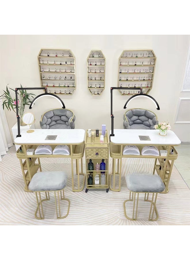 M3x Half-moon Nail Art Moon Light Eyebrow Tattoo Desktop Clip Fill Light U-shaped Adjustable Color Temperature Live Light - Image 4