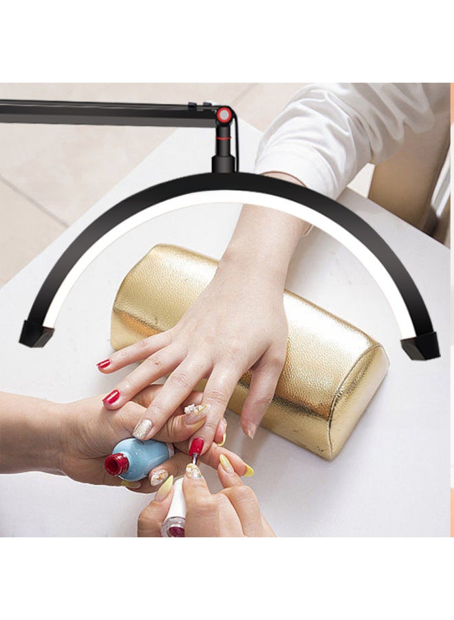 M3x Half-moon Nail Art Moon Light Eyebrow Tattoo Desktop Clip Fill Light U-shaped Adjustable Color Temperature Live Light - Image 2
