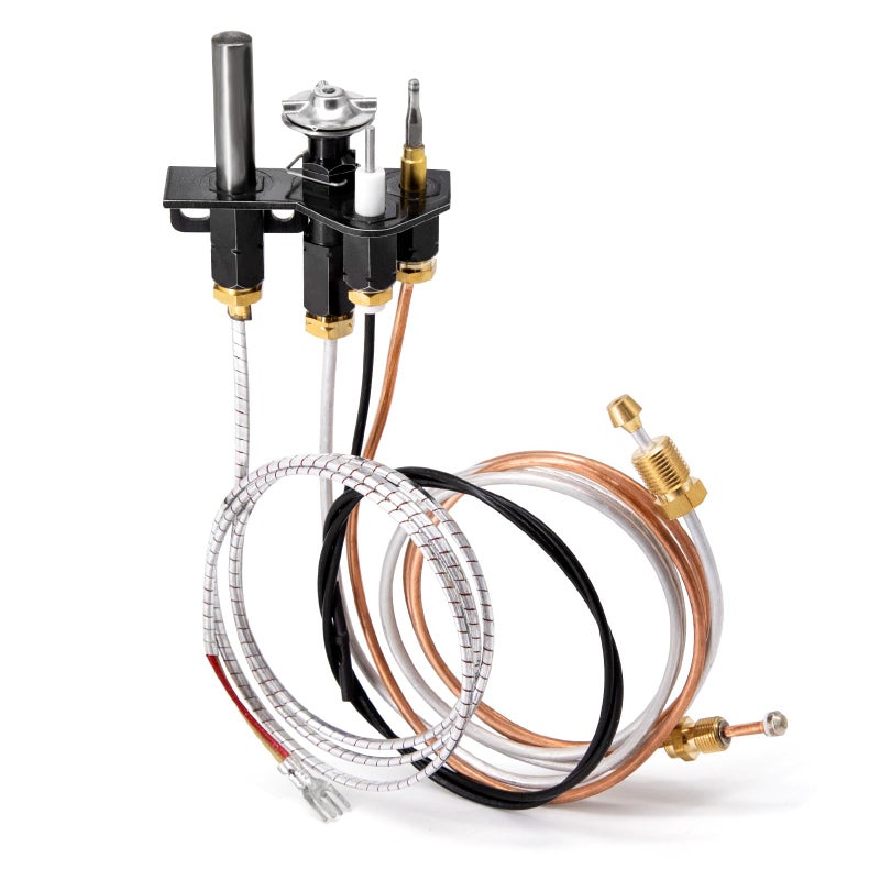 مجموعة طيار Criditpid 69L17 للغاز الطبيعي NG لمدافئ Lennox Elite IHP Merit Serefina Superior Astria ذات التهوية المباشرة 69L1701 J4117 904405 قطع مجموعة طيار SIT مع ترموكوبل