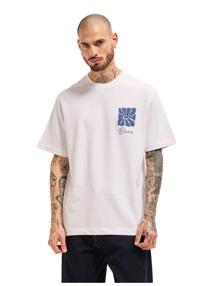 THE BEAR HOUSE Men’s Short Sleeve T-Shirt | Casual, Comfortable & Stylish Everyday Wear | Perfect for Work, Travel, or Relaxed Outfits | Versatile All-Season Essential for Any Occasion