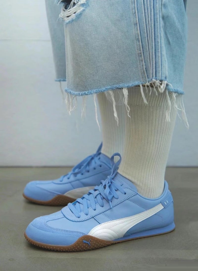 حذاء PUMA Bella UT غير رسمي أزرق/أبيض للرجال/النساء/الطلاب - Image 4