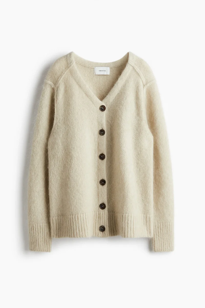 H&M Mohair-blend cardigan