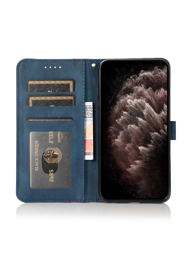 S-TOP Case For Motorola Moto G9 / G9 Play / E7 Plus Dual-color Stitching Leather Phone Case - Image 4