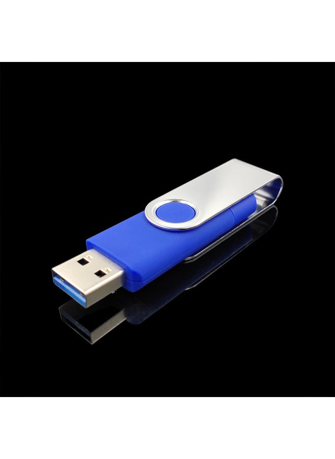 TypeC Mobile Phone U Disk Dual-purpose Rotating U Disk 64G32G16G Flash Disk 128G High Speed Usb3.0 High Speed Expansion-Color:USB 3.0-Capacity:512G  - Image 3