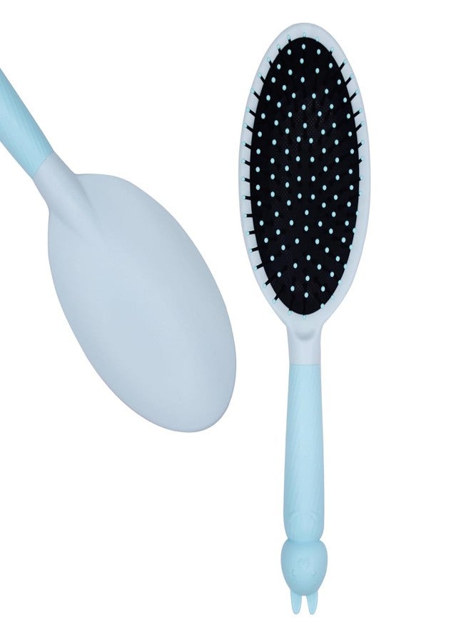 GLAN Detangle Hair Brush for Men and Women with Ball Tipped Bristles for Home and Travel Use Multicolour Pack of 1 (Hair Brush-6) - Image 5