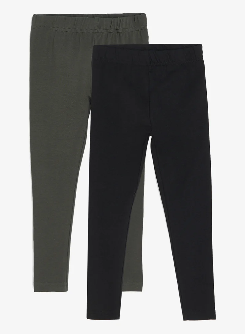 Ripples Girls Leggings 2-Piece Pack