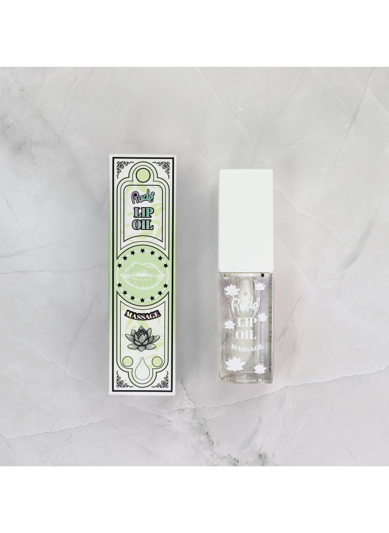 Rude Massage Lip Oil -  Green Tea Detox  - Image 2