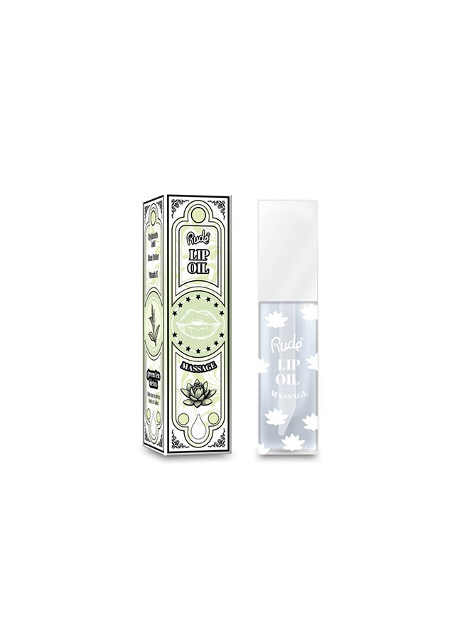 Rude Massage Lip Oil -  Green Tea Detox  - Image 1