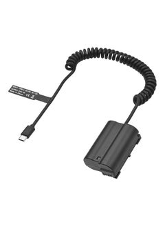 ANDOER Andoer EN-EL15 Dummy Battery USB-C Coupler Adapter MH-25 Dummy Battery Coupler with USB Type-C Spring Power Cable Replacement for Nikon Z7 Z6 D800 D850 D810 D7200 D7100 D7500  - Image 4