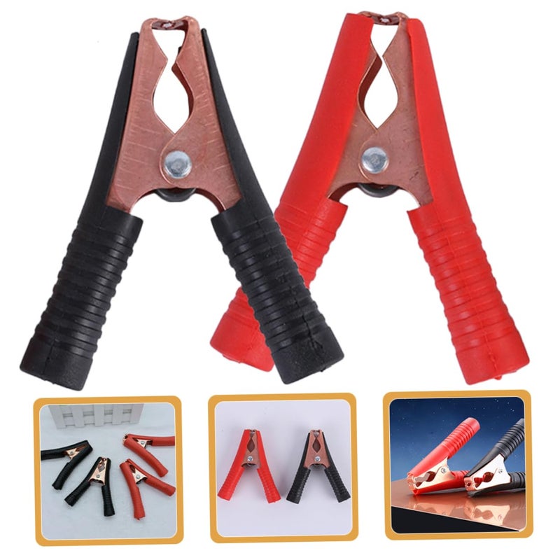 Heavy Duty 10pcs Insulated Battery Clips Automotive Electrical Test Clamps for Charging - Image 4