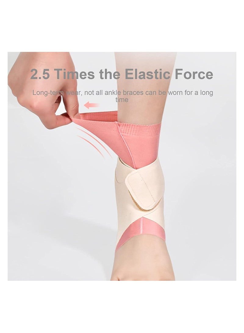 SYOSI Ankle Support Brace Foot Sleeve Ankle Brace for Arch Adjustable Ankle Support Football Basketball Volleyball Running For Sprained Foot Tendonitis Plantar Fasciitis - Image 4