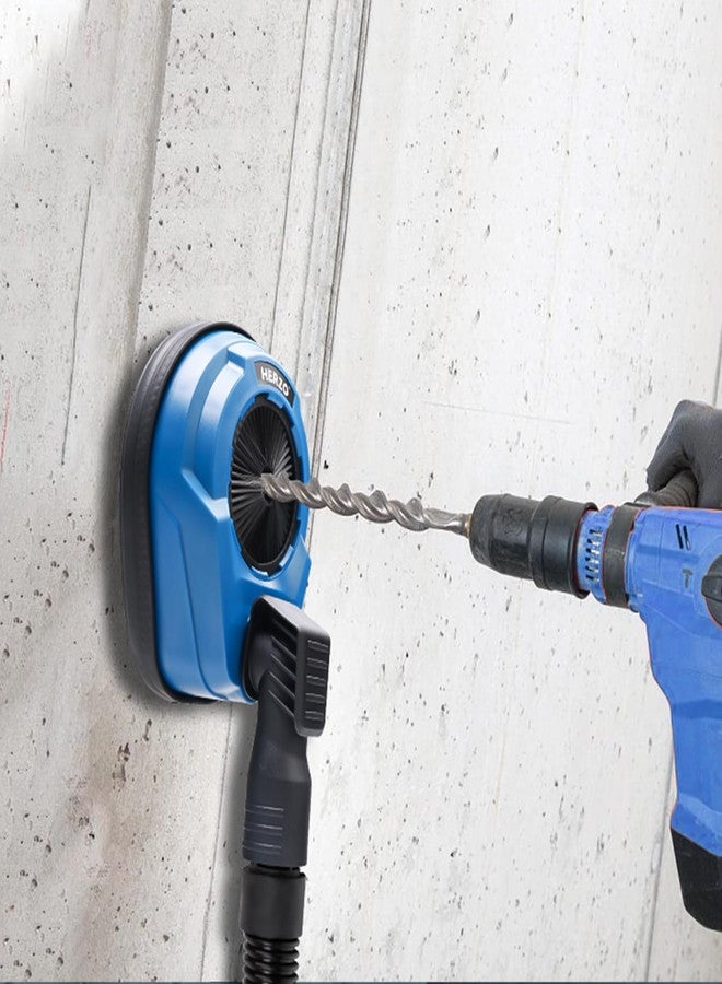 HERZO Drill Dust Collection Attachment, Hammer Dust Collection Attachment, Universal Dust Shroud for Drilling,with a Max Drilling Diameter of 70 mm - Image 4
