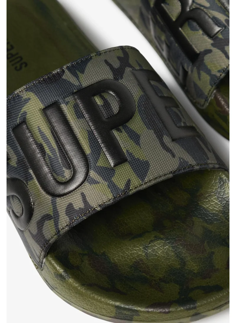 Superdry Core Camo Pool Slide