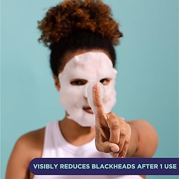 SKIN REPUBLIC قناع سكِن ريبابليك حمض الجليكوليك للأكسجين يضيء البشرة بشكل ملحوظ ويحسن نسيجها يساعد في تقليل مظهر المسام والرؤوس السوداء عبوة من 2 - Image 3