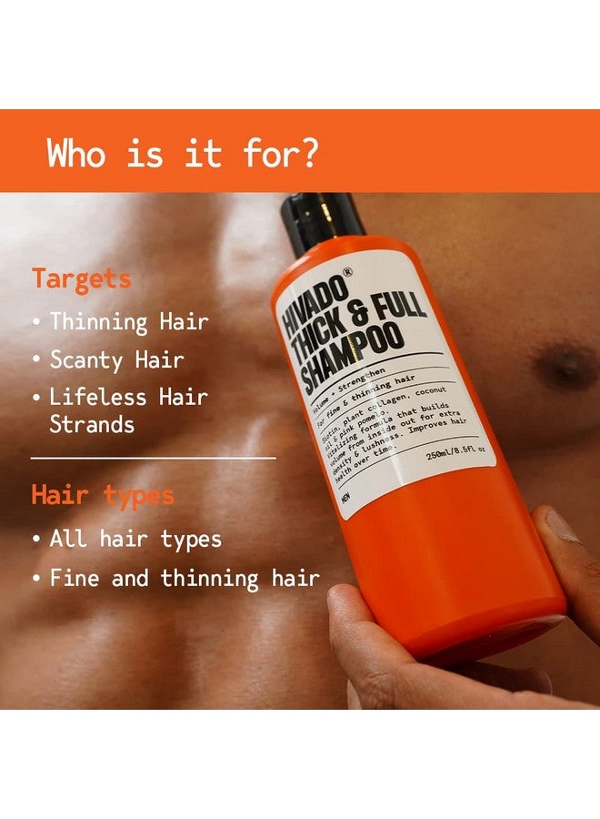 هيفادو شامبو هيفادو السميك والكامل - للشعر الخفيف والضعيف - الكثافة واللمعان - تقوية الشعر من الجذور حتى الأطراف - شعر قوي - غير سام للرجال، عبوة واحدة - Image 4