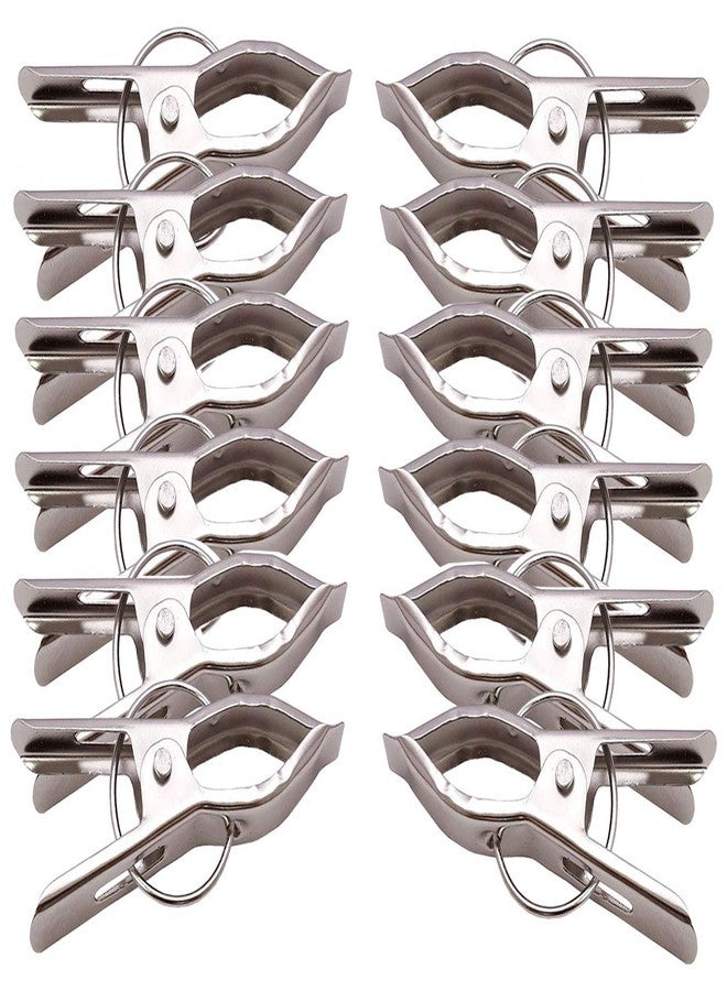 Hookcart Stainless Steel Cloth Hanging Clips for Drying Clothes | Rust-Resistant Laundry Pegs | Pack of 1 (12 Pieces) - Image 5