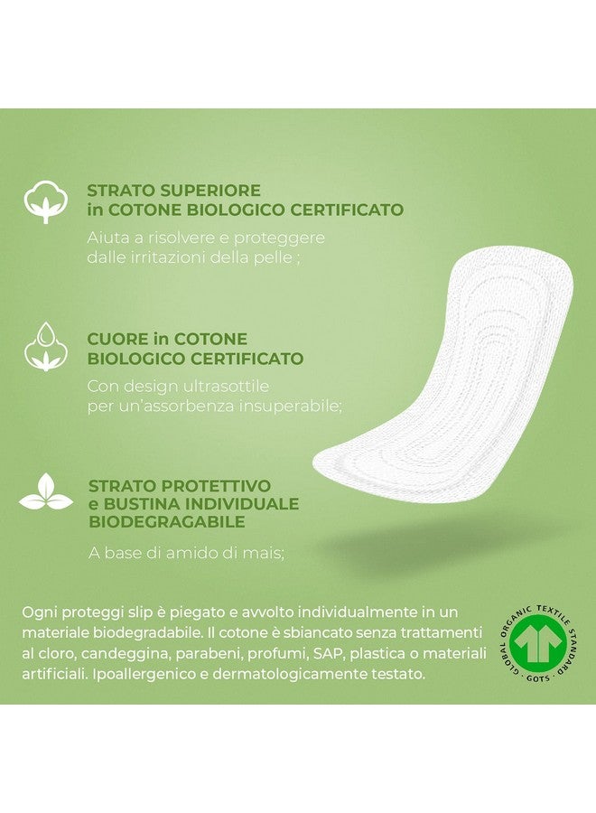 Organyc 100% Certified Organic Cotton Everyday Panty Liner, Folded, Light Flow, 24 Count, 1-Pack - Image 3