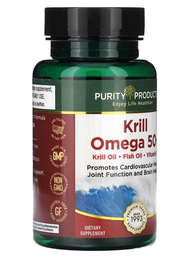 Purity Products Krill Omega 50+ 60 Softgels - Image 2