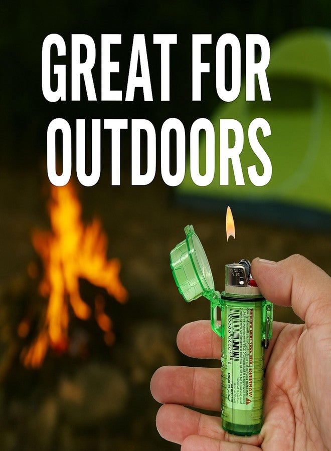 Caligars Waterproof Lighter Case- Case for Bic, Outdoor (Variety Colors) (Green) - Image 4