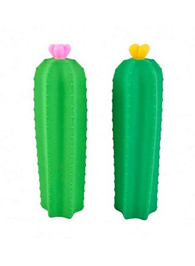 HOMIES INTERNATIONAL HOMIES INTERNATIONAL Homies Silicone Cactus Shape Pencil Stationary Purse Pouch Wallet, 1 Piece (Colour Sent at Random)  - Image 2