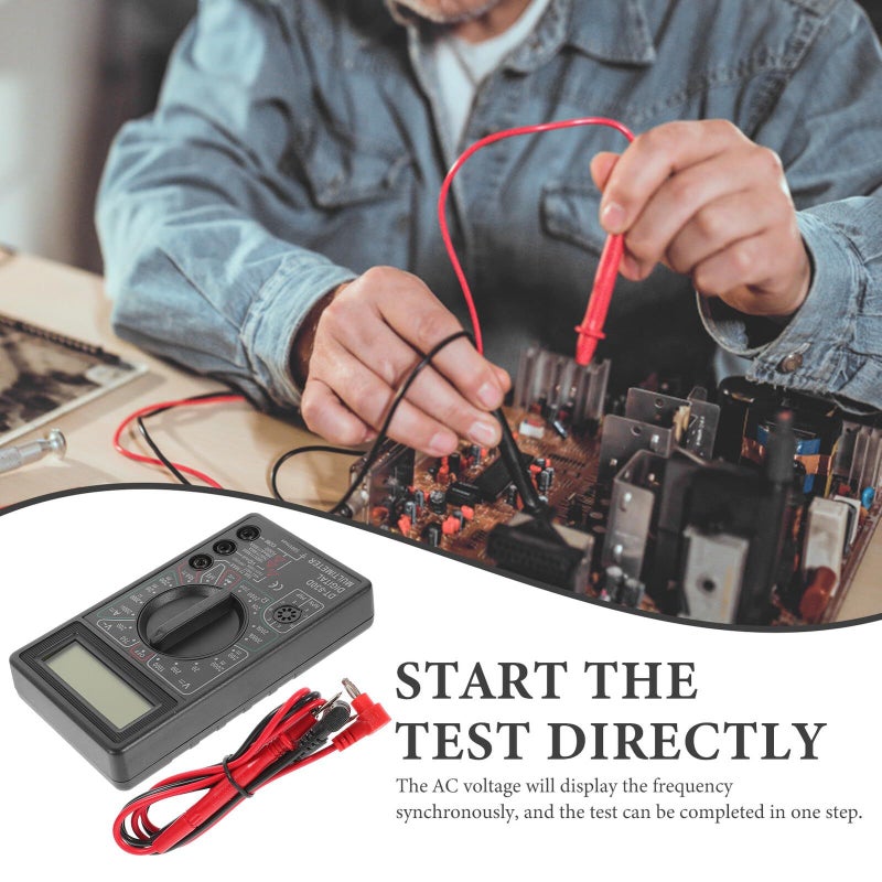 Auto Ranging Digital Multimeter Tester For Voltage Resistance Diode Automotive Electrical Testing - Image 4