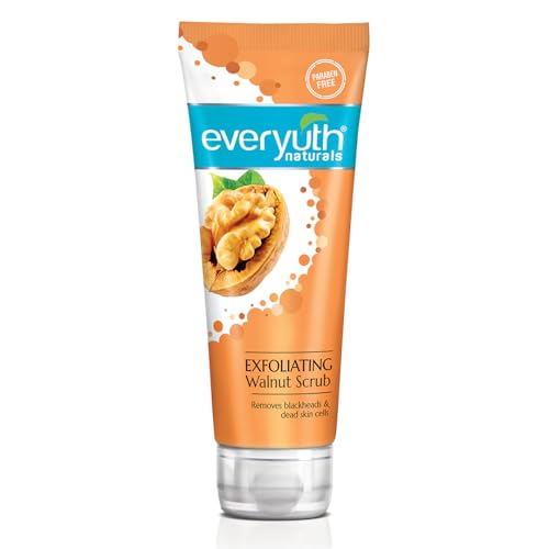 Everyuth Naturals Exfoliating Walnut Scrub, 100gm, Tube - Image 1