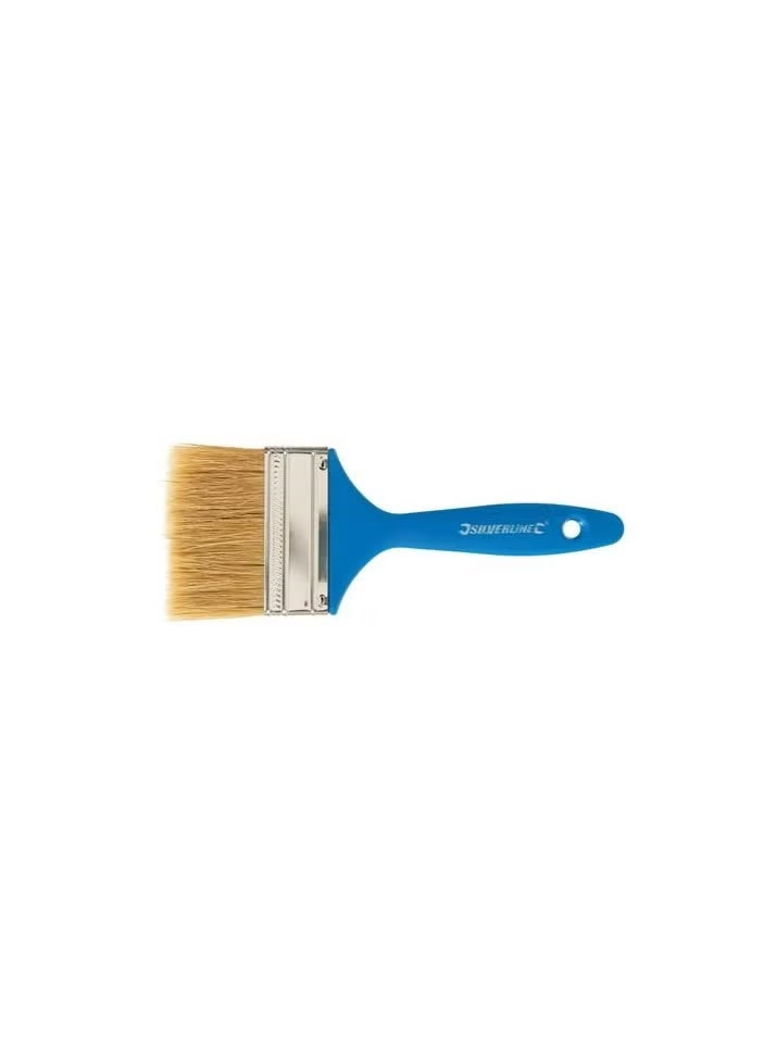 Silverline Disposable Paint Brush, Pure Bristles, 75mm - Image 2