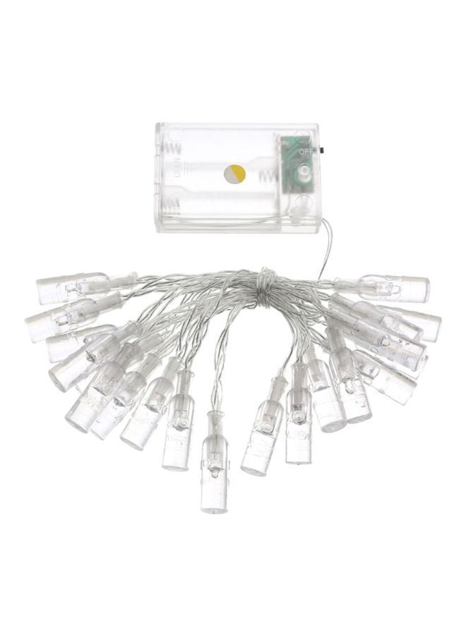 نيبمينينت شريط إضاءة LED على شكل زجاجة مشروبات أزرق/ وردي 2200ملليمتر  - Image 1