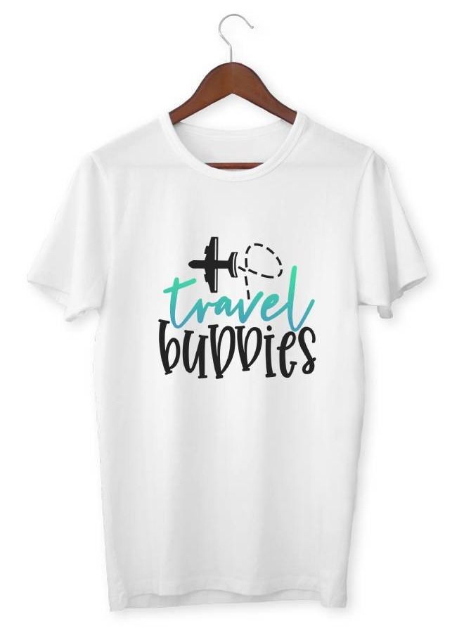 لاود يونيفيرس رفاقا السفر المطبوعة على قميص الرجال الناعم - Image 1