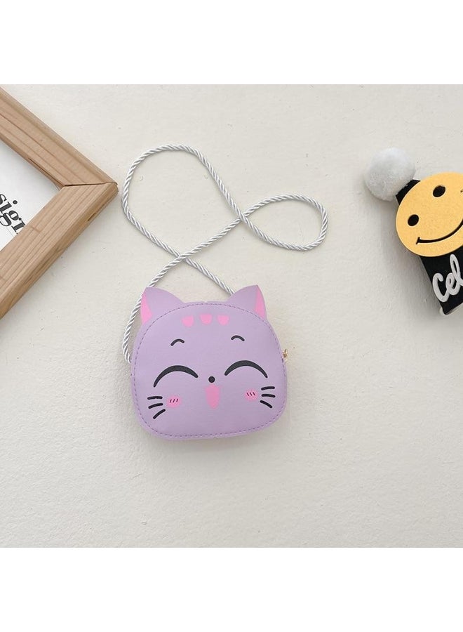 New Cartoon Children Messenger Bag Cute Cat Children Fashion Coin Purses and Handbags Cute Boy Girl Mini Shoulder Bag 