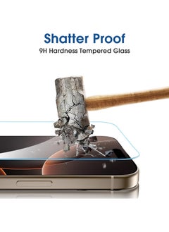 Amfilm amFilm Auto-Alignment OneTouch for iPhone 16 Pro Max [6.9''] Screen Protector + Camera Lens Protector, Tempered Glass, 30 seconds Installation, Bubble Free, Case Friendly, Anti-Scratch [2+2 Pack]  - Image 5
