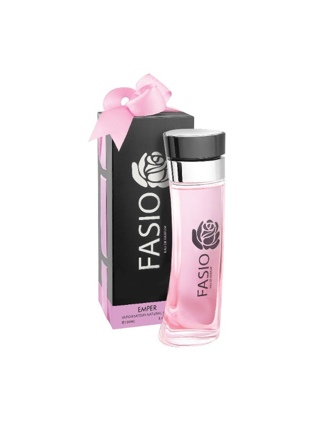 امبر فاسيو EDP عطر فاكهي زهري طويل الثبات للنساء 100 مل. - Image 1