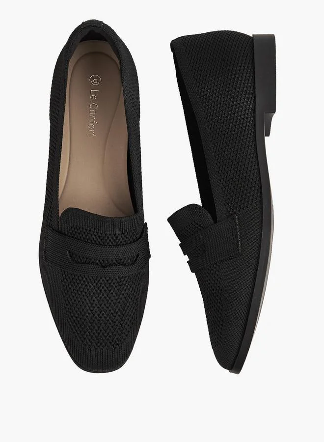 Le Confort Textured Slip-On Comfort Loafers