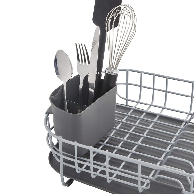 KitchenAid Low Profile Carbon Steel Dishrack, one size, Charcoal - Image 2