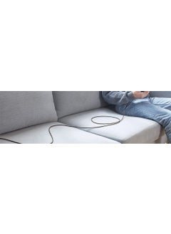 JSAUX CC0001 USB To Type-C Fast 3 Ampere Charging and 480MBPS Data Transfer Cable compatible with iPhone 15 series 1 meter black  - Image 2