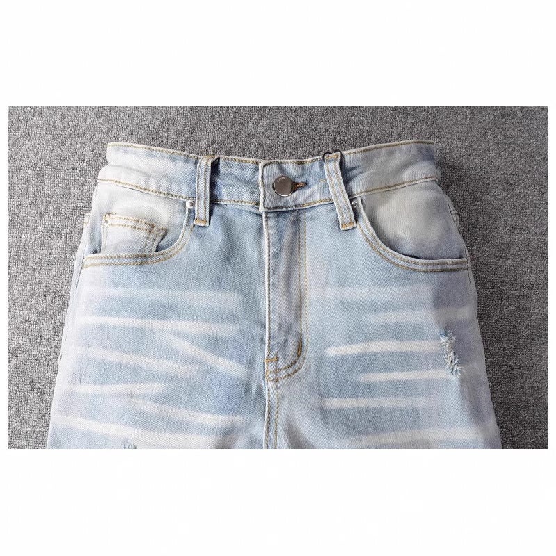 Unisex Casual Daily Denim Jeans - Image 2